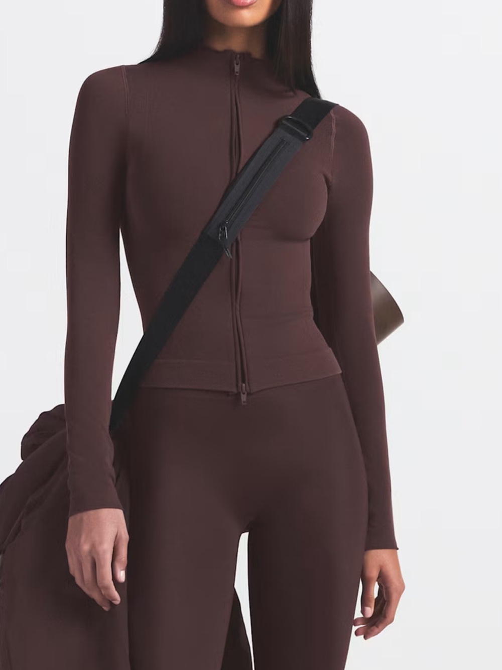 NikeSKIMS Vintage Seamless Women's Full Zip Jacket NWT Phoenix M (SK0256)